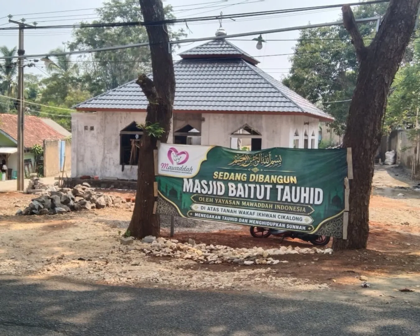 Masjid yang dibangun yayasan